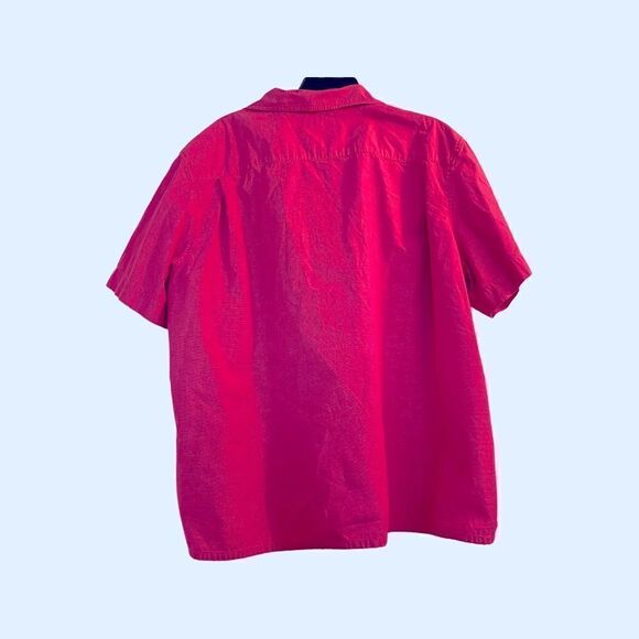 Elisabeth Liz Claiborne Pink Cotton Short Sleeve Top Sz 20 - Picture 2 of 6